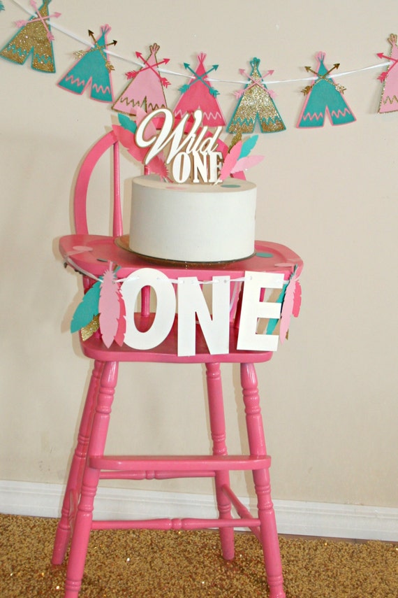 Wild One High Chair Banner One banner by JustUsCelebrating ...