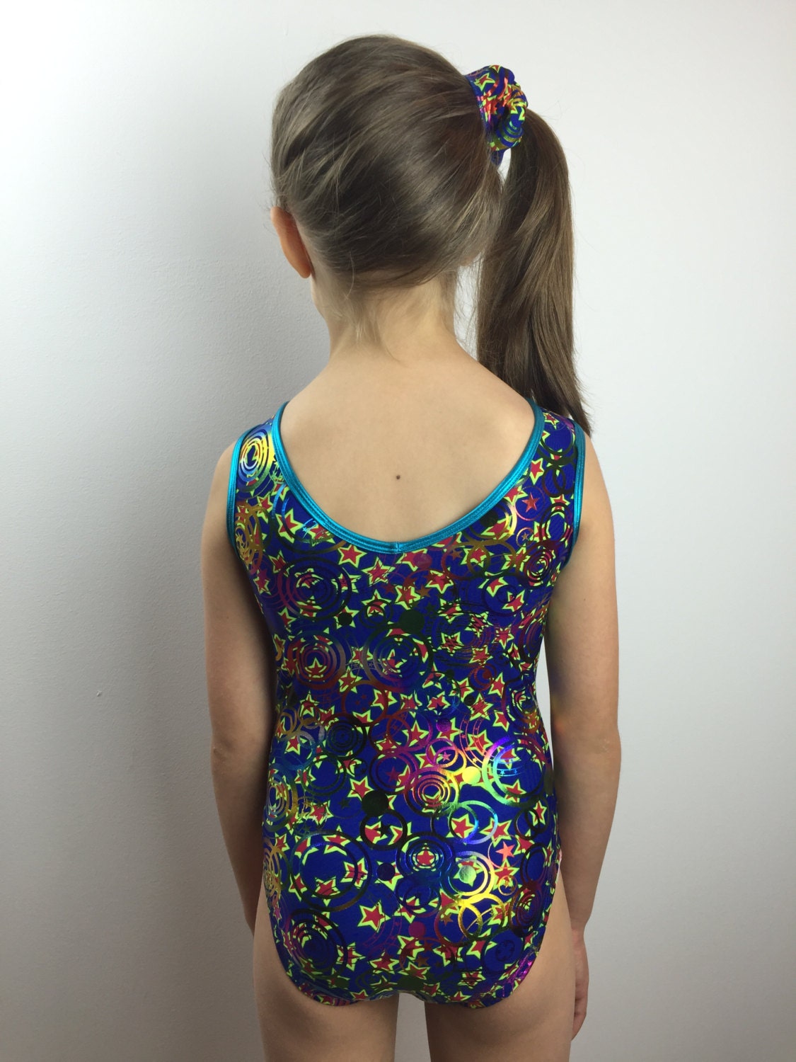 Gymnastics Leotard Sparkly Leotard Girls by HandmadeSewingBySara