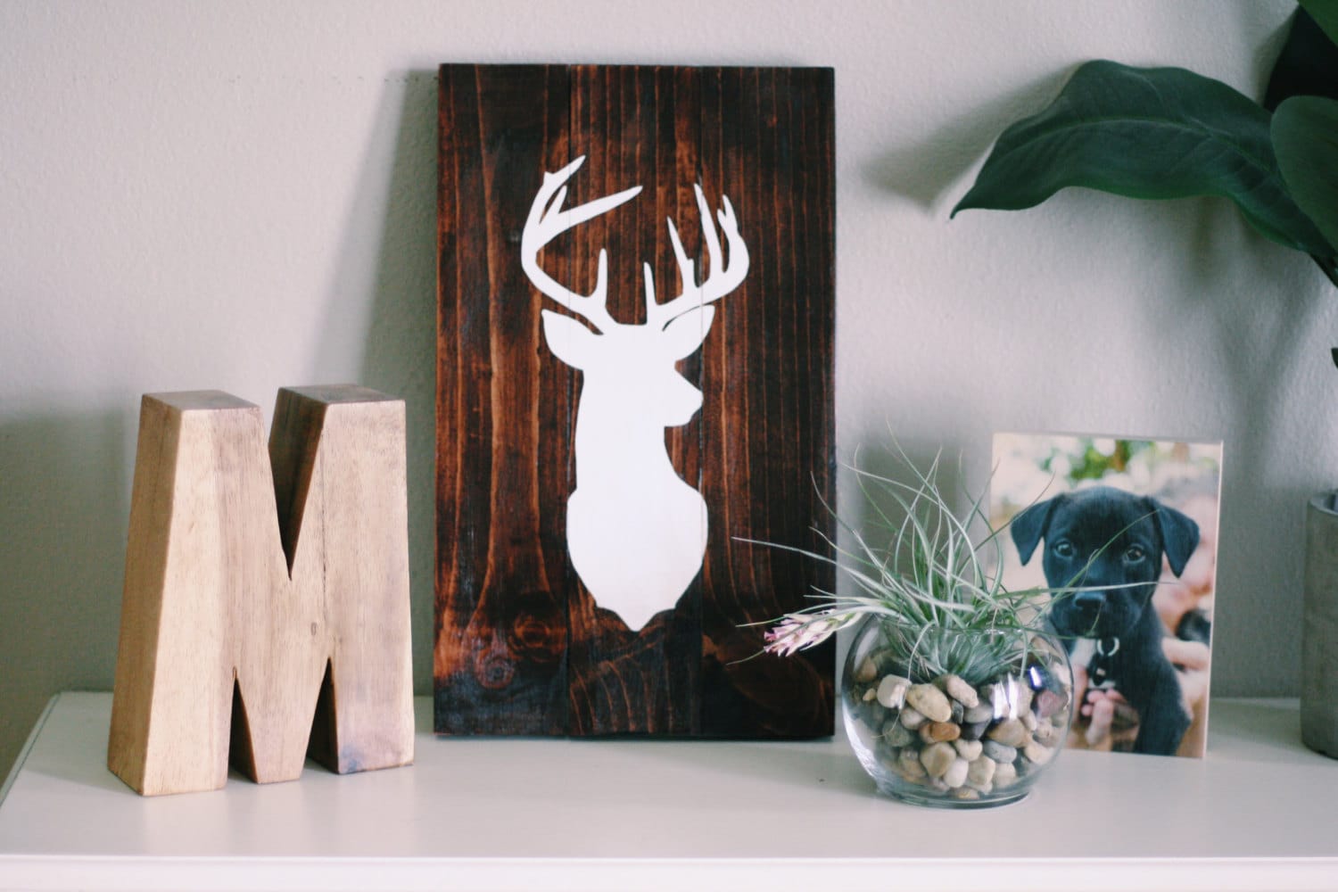 deer wall  decor  Southern farmhouse farmhouse decor  hunting 