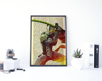 Overwatch Genji, Overwatch Art, Overwatch Poster, Genji Overwatch, Video Game Art, Video Game Posters, Posters and Prints, Book Art Print