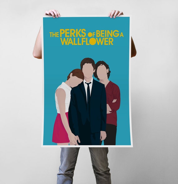 Perks Of Being a Wallflower Art Print Poster by popzprinting