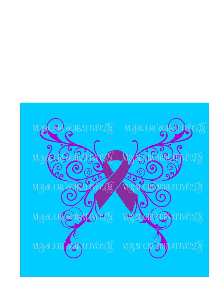 Download Epilepsy Butterfly 2 SVG Cut file Cricut explore file car