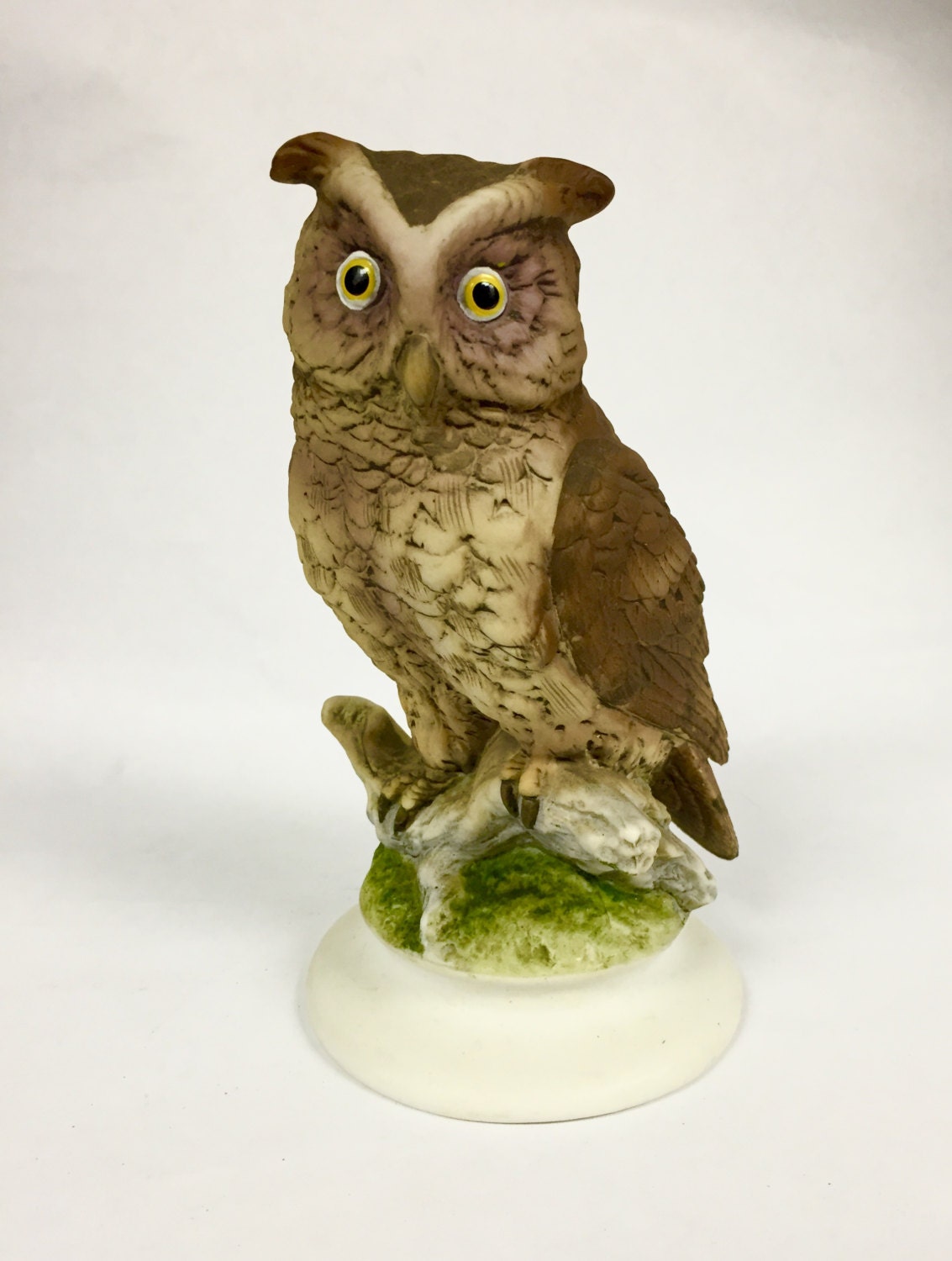 Lefton China Owl Statue Item KW 866