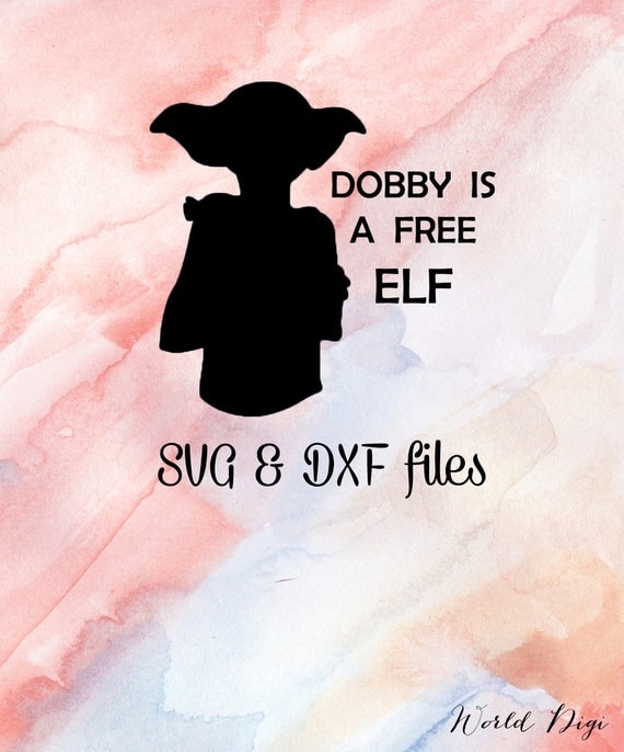 Download DOBBY is a free elf SVG cut file, Harry Potter svg dxf ...