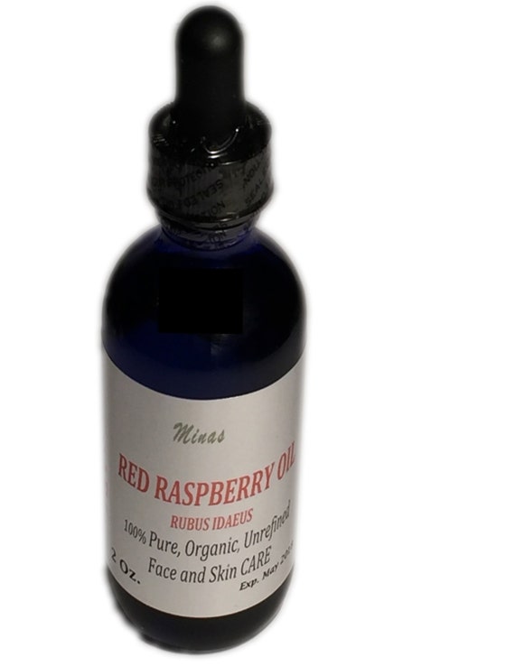 Red Raspberry Seed Oil 2 Oz Unrefined Extra Virgin Cold 