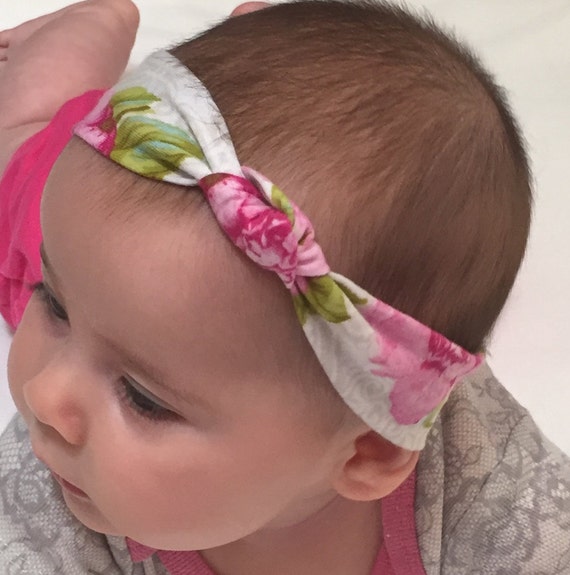 knotted baby head wrap by HannahsHeartStudio on Etsy