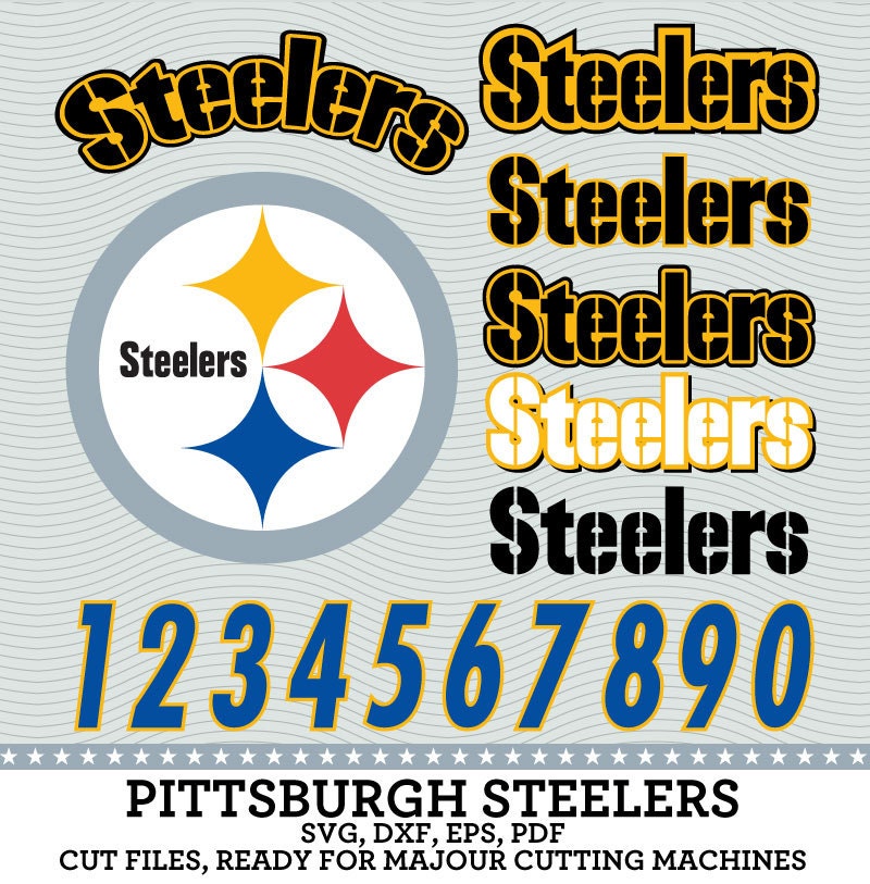 Download Pittsburgh Steelers Varsity Logos. SVG dxf eps by ...