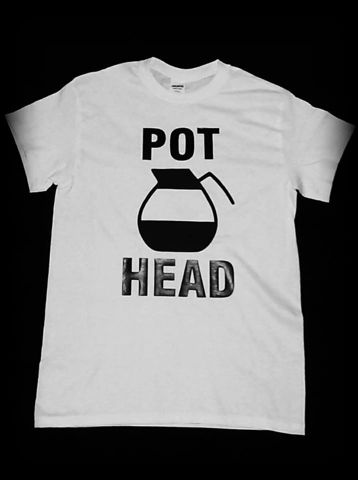 coffee pothead t shirt