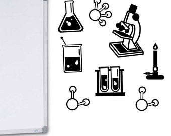 Science Bundle Vinyl Wall Decal Classroom Decal Sticker Science Classroom Decoration Teacher