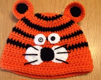 Crochet Tiger Hat