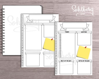 Planner Bullet Journal Daily Template