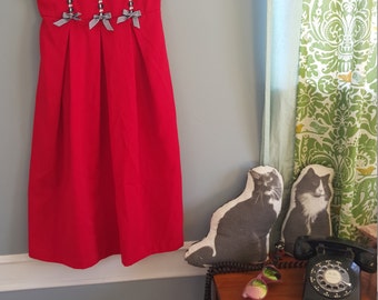 Vintage Peter Pan Collar Kids Dress