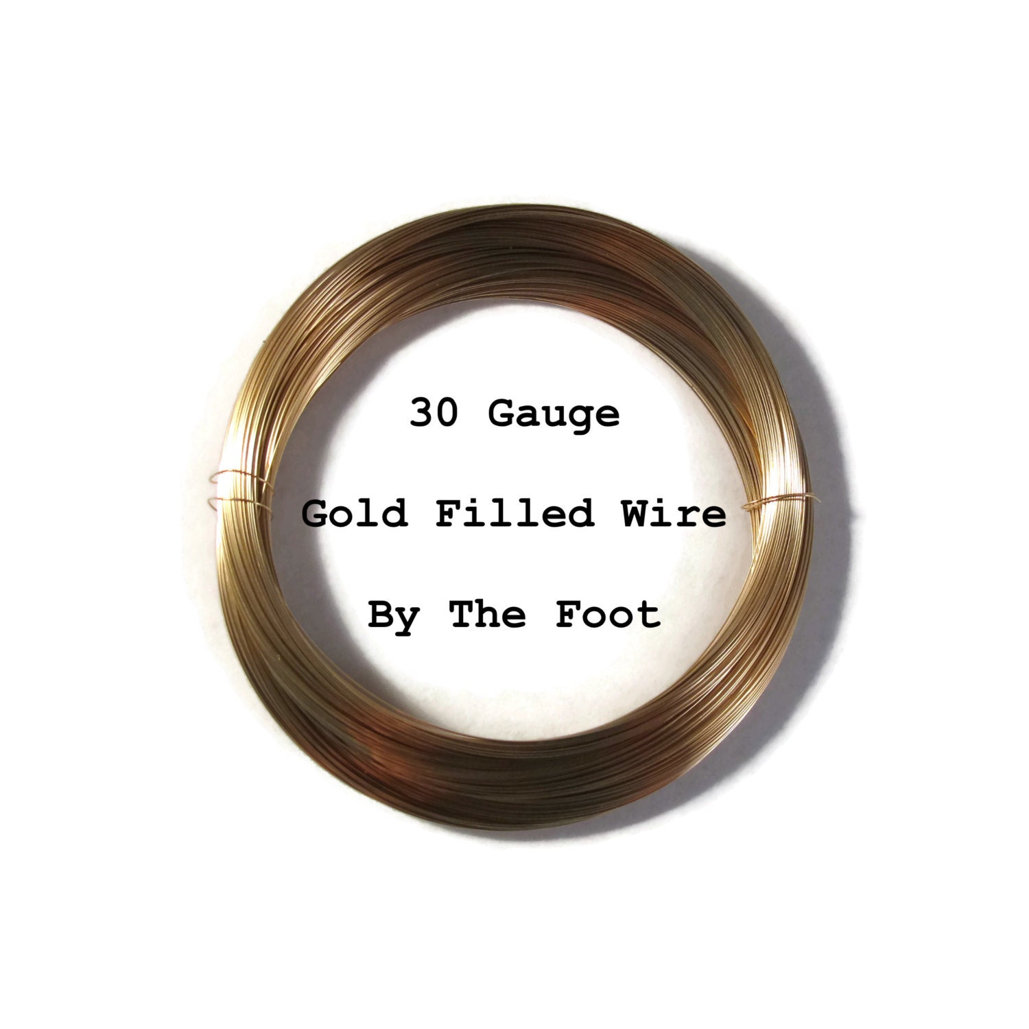30 Gauge Wire 14/20 Gold Filled Wire Thin Wire By The Foot