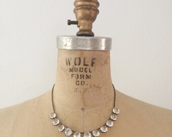 Art Deco necklace / wedding necklace / Starbright necklace
