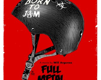 POSTER ROLLER DERBY full metal punkettes