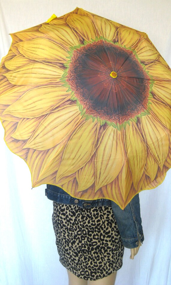 90's Sunflower Umbrella