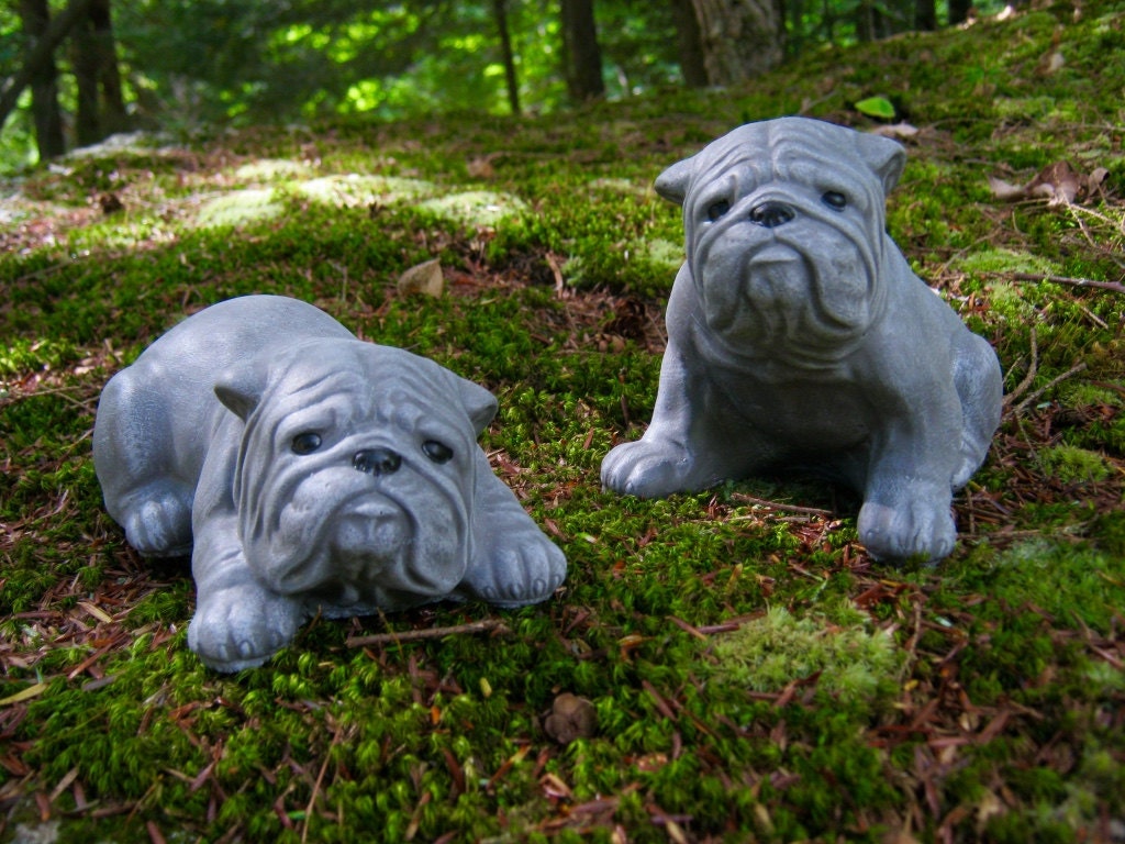 Bulldog Statues Bulldog Garden Decor English Bulldog