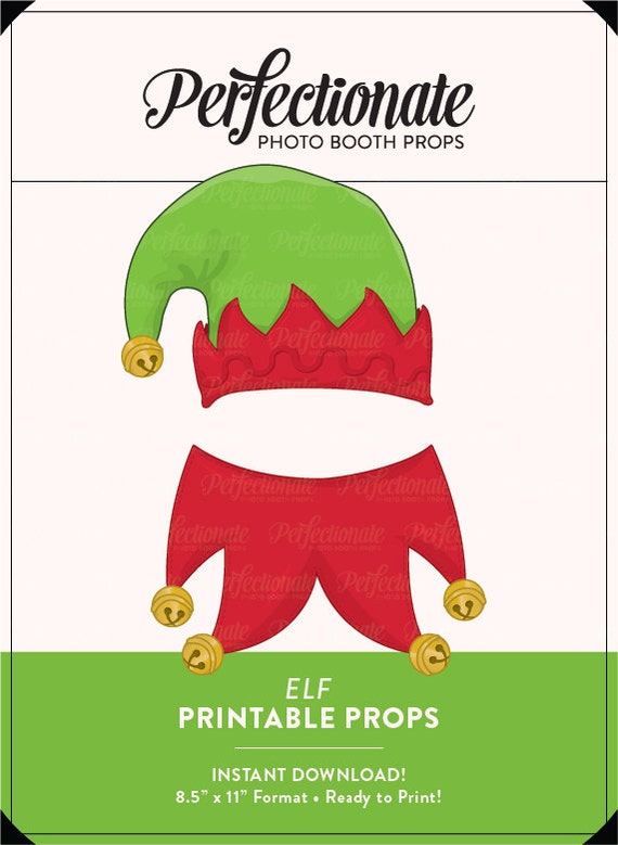 Printable Elf Collar | elf props elf hat and collar props christmas printable Printable Elf Collar | elf props elf hat and collar props christmas printable