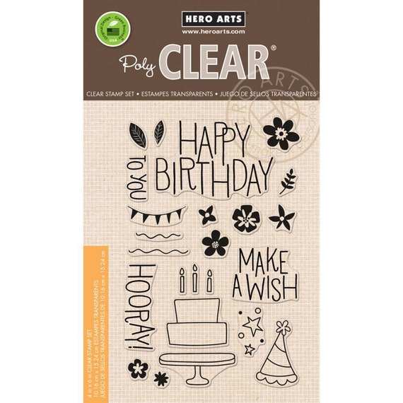 Hero Arts Make A Wish Birthday Clear Stmp CL941