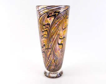 Hand Blown Glass Vase