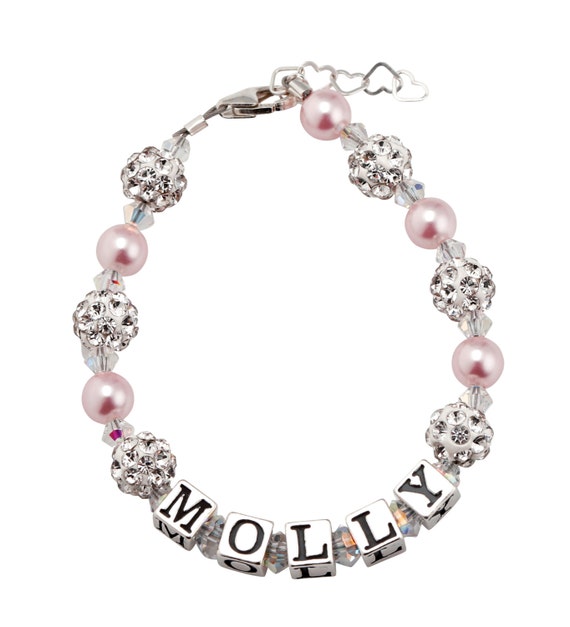 Personalized Name Bracelet for toddler Girls and Baby