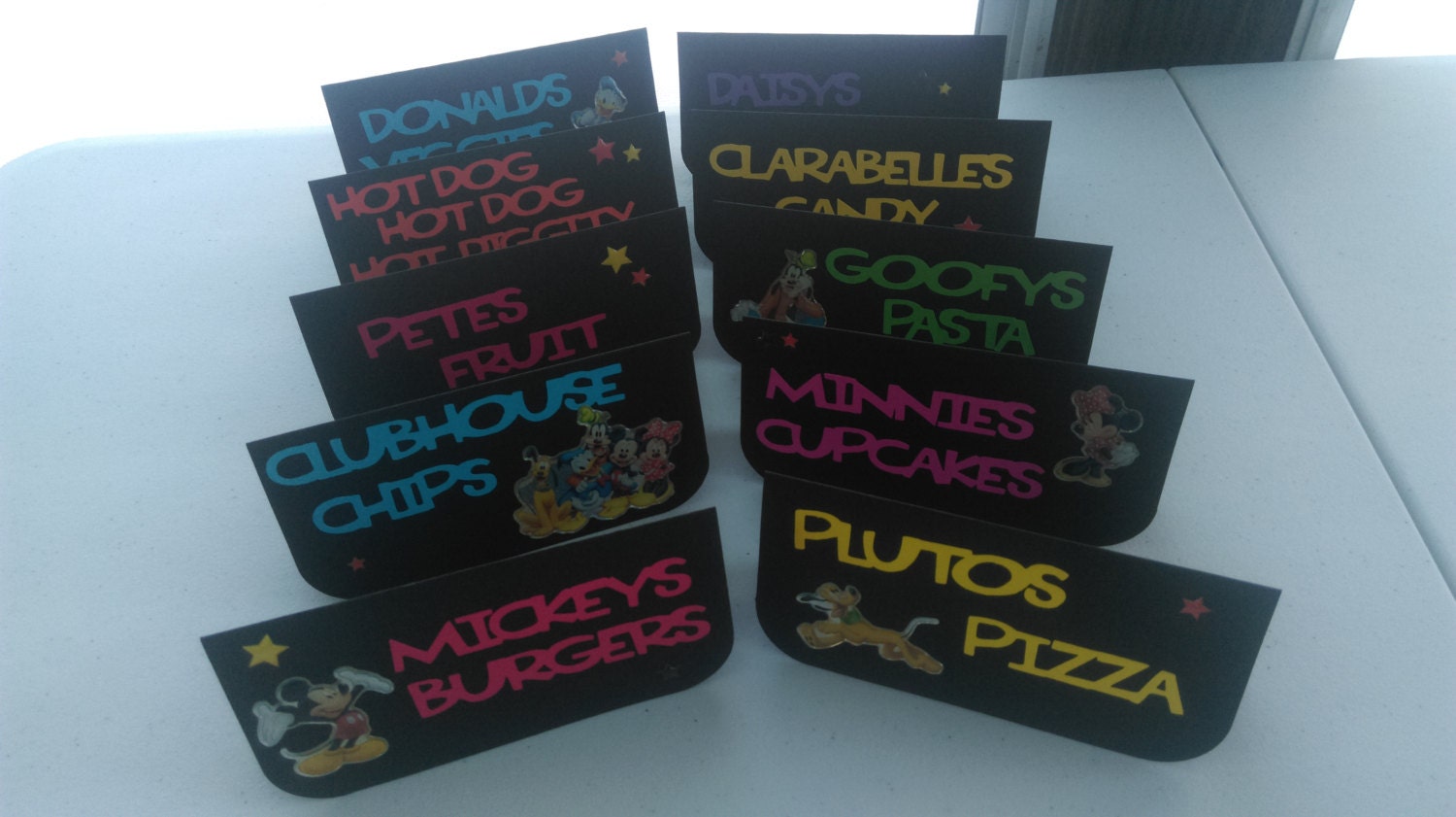 10 mickey mouse clubhouse food labels personalized for