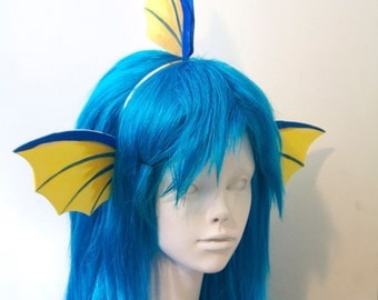 Vaporeon Fins Headband / Pokemon Cosplay Costume / Gijinka