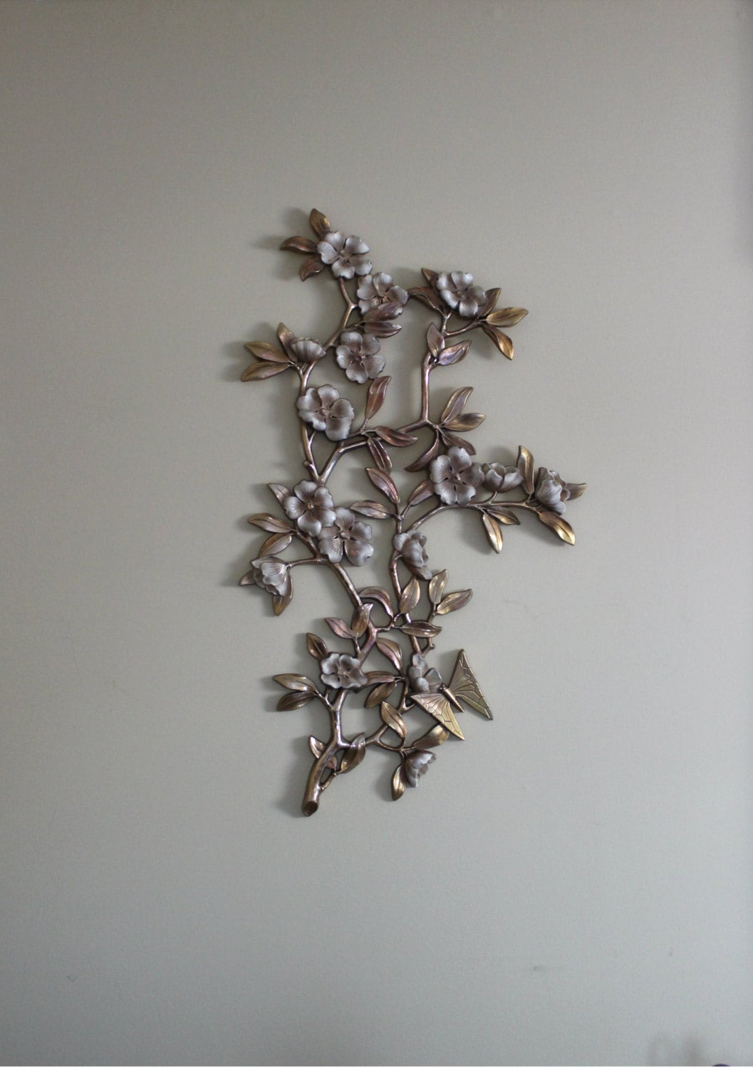 Vintage Dogwood Tree Branch Wall Art Syroco Large Dogwood