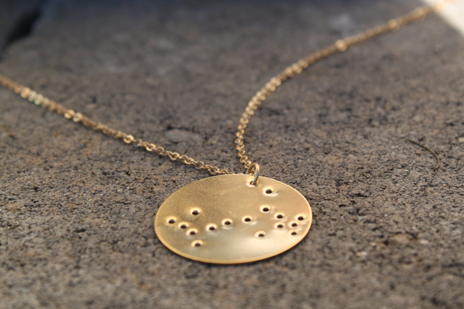 Scorpio Constellation Pendant Necklace