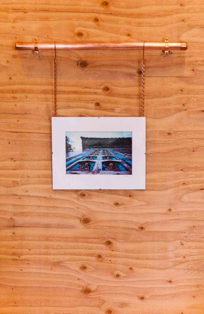 Copper Pipe Wall Art Hanging Kit