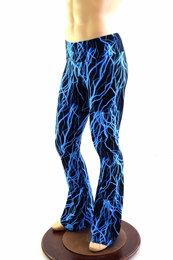 blue lightning trousers