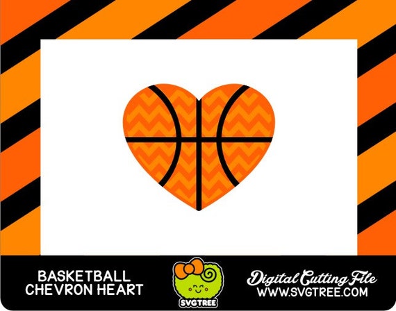 Download Items similar to Basketball SVG Heart SVG Basketball Mom ...