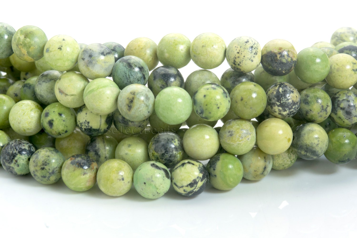 lemon chrysoprase beads australian chrysoprase Australian