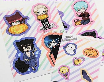 STICKER Grab Bag Super cute Manga & Anime Art by NamiyaKou on Etsy