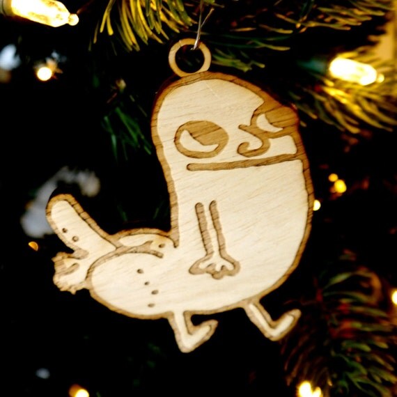 Dickbutt Christmas Ornament