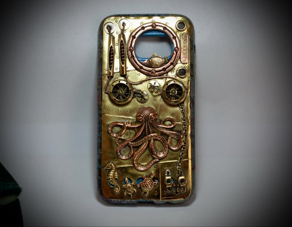 Steampunk case Samsung " Octopus " ,technology vapor. by MagenKening steampunk buy now online