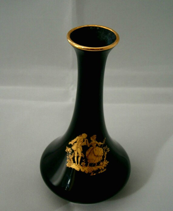 Cobalt Blue and 22k Gold Beautiful French Limoges Castel®