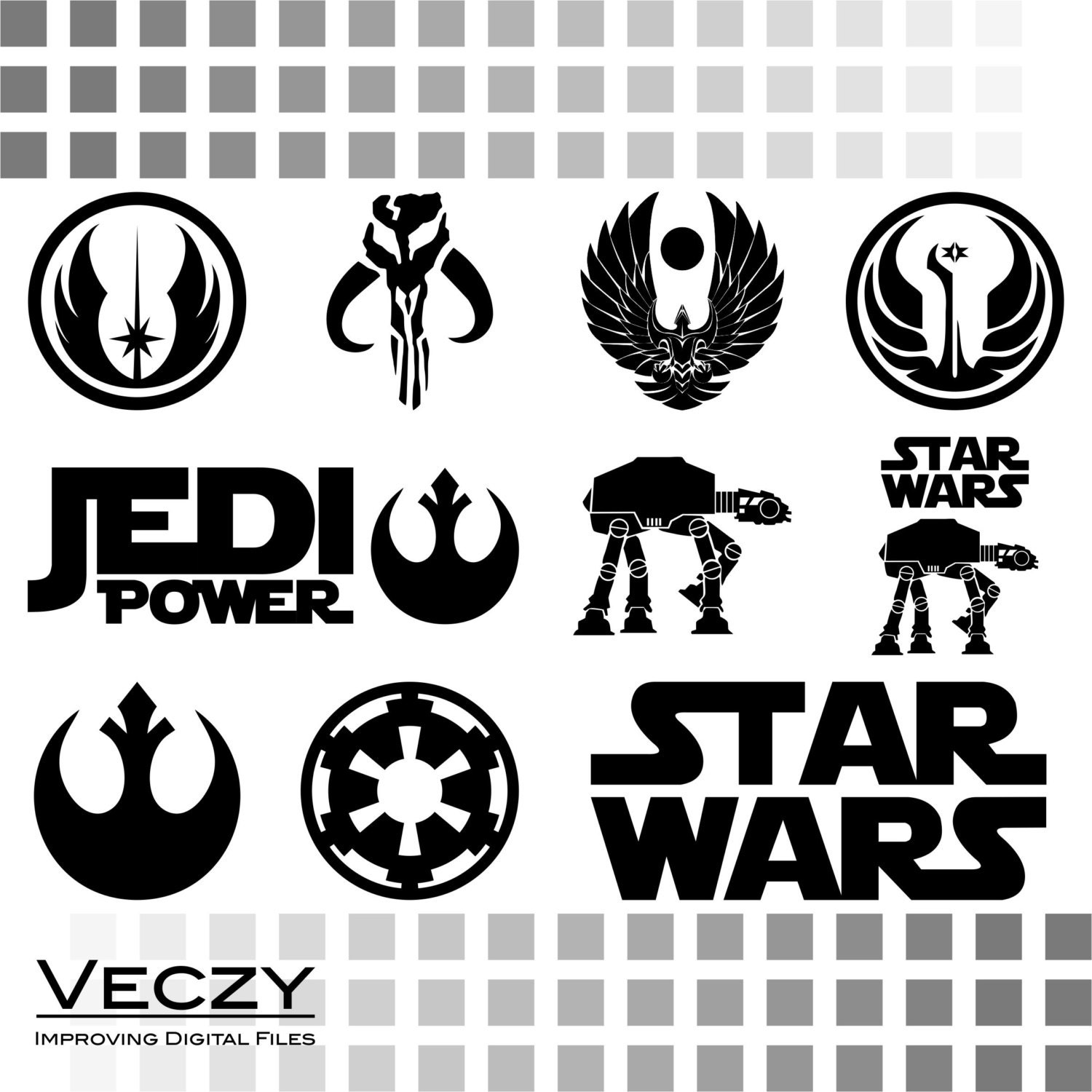 Download Star Wars svg SVG Files svg files for cricut svg designs by Veczy