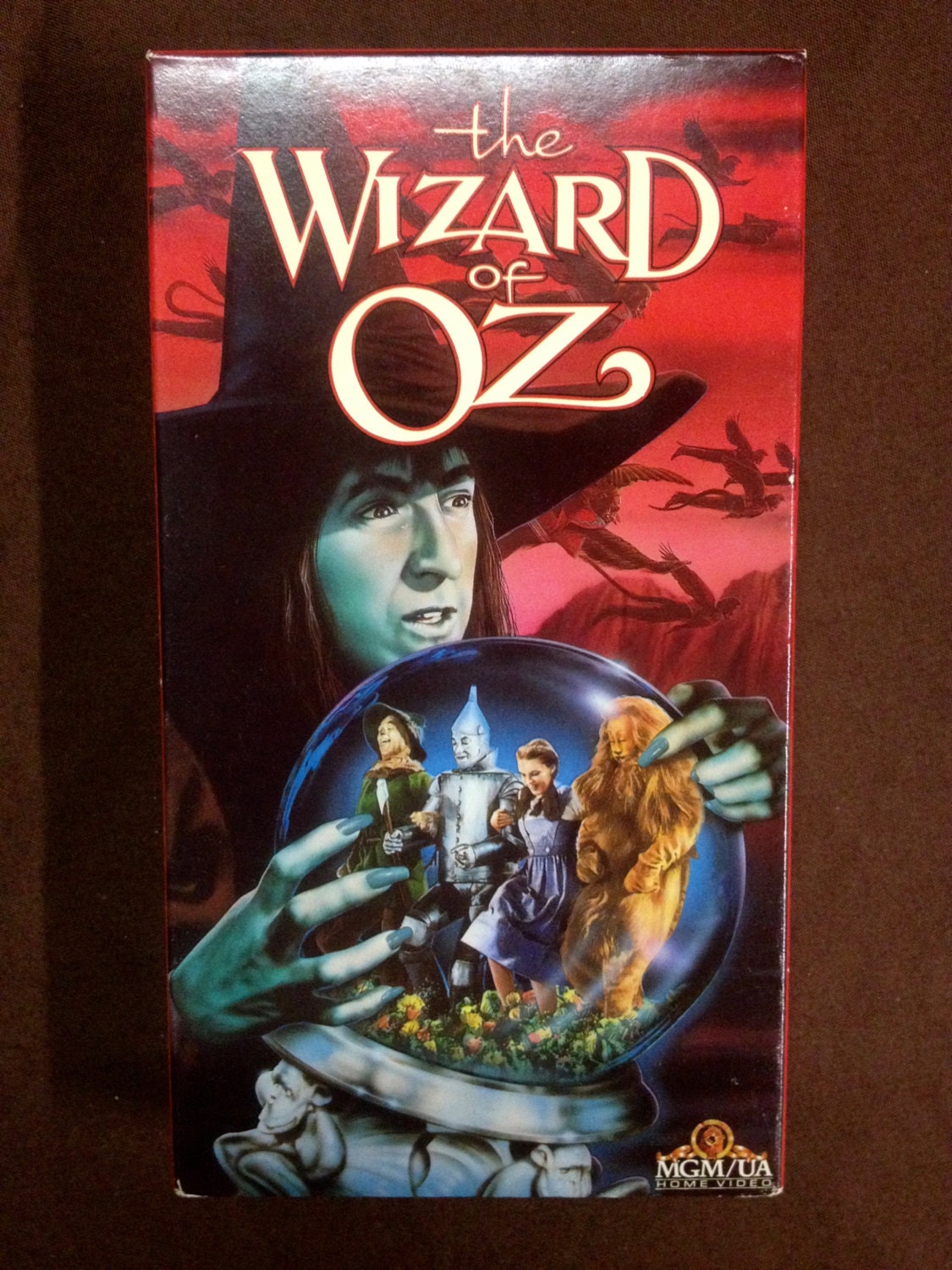 The Wizard of OZ VHS 1988 Wicked Witch Cover Judy