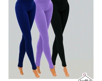 Barbie Leggings - 10 Colors -Handmade Barbie Clothes by Lovemade-Fashion Doll Leggings