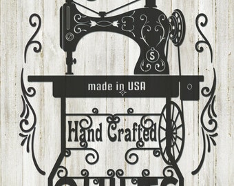 Quilt SVG, Quilting SVG, Sewing Machine, Antique Sewing, svg, dfx, png, Quilt Sign, Cameo, Silhouette, Cricut, Vinyl, Cut File, Cutting File