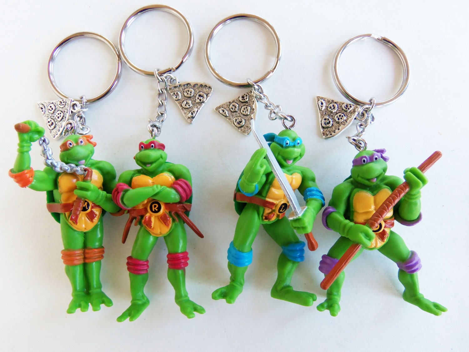 lego teenage mutant ninja turtles keychain