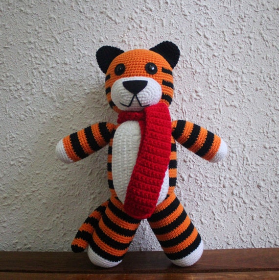 crochet hobbes tiger