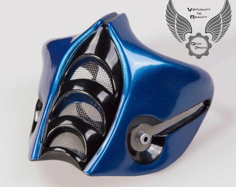Sub-Zero 9 Mask. Mortal Kombat 9. Finished piece / Raw Resin kit. (cosplay, gift or collectibles)