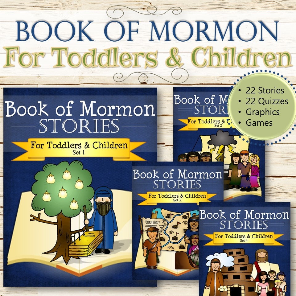 Complete Book of Mormon Stories For Toddlers and Children