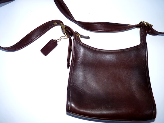 dark brown hobo purse