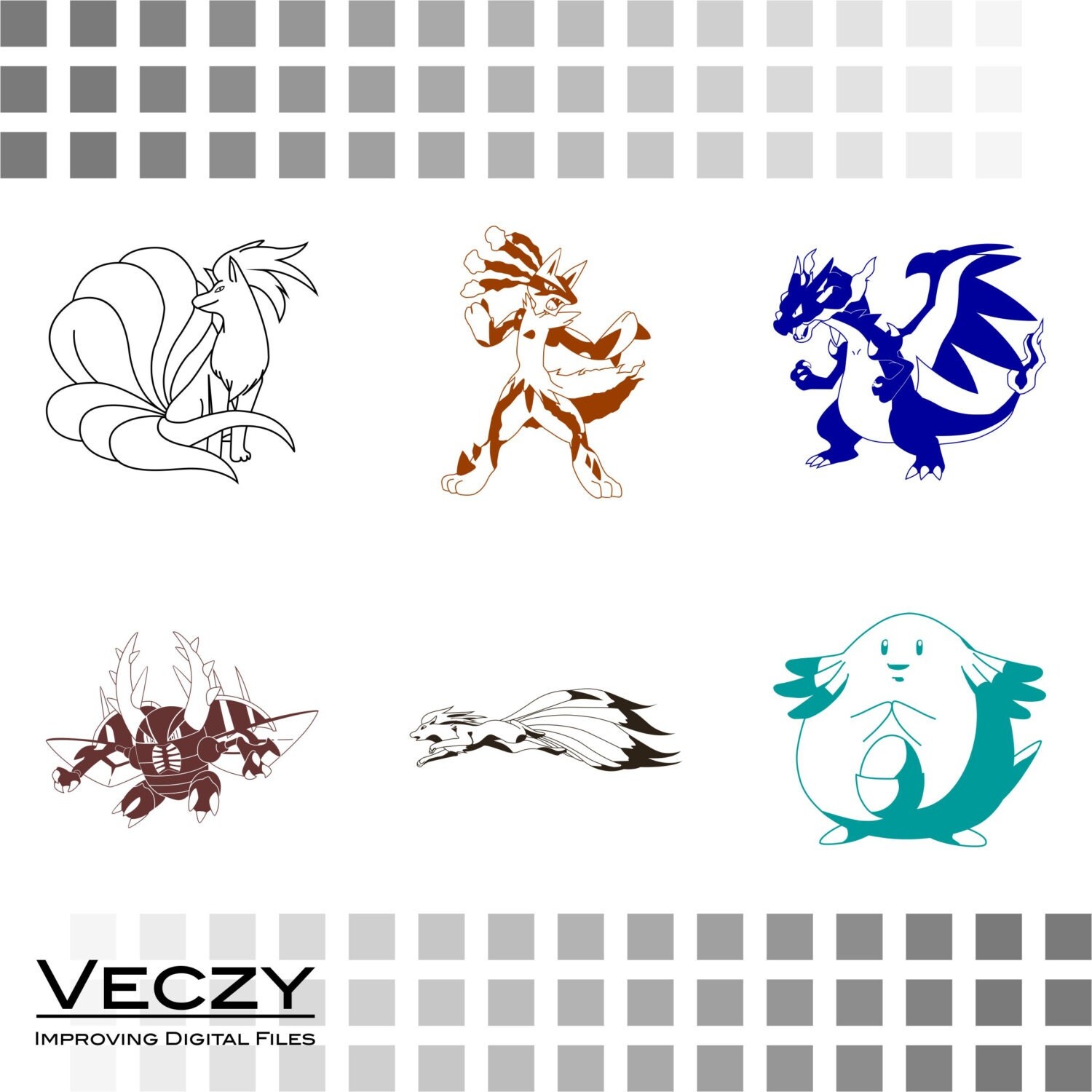 Download pokemon svg svg files for cricut silhouette digital art by Veczy