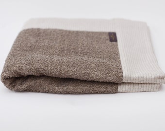 Organic Linen Cotton Terry Bath Mat