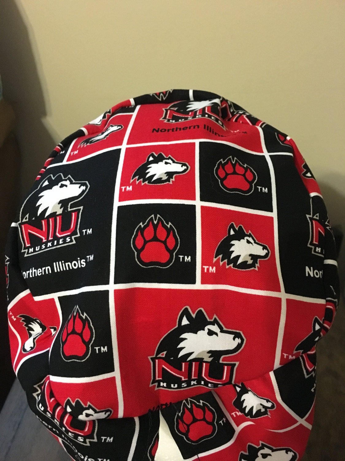 Northern Illinois University Scrub Cap. Surgery Cap Scrub