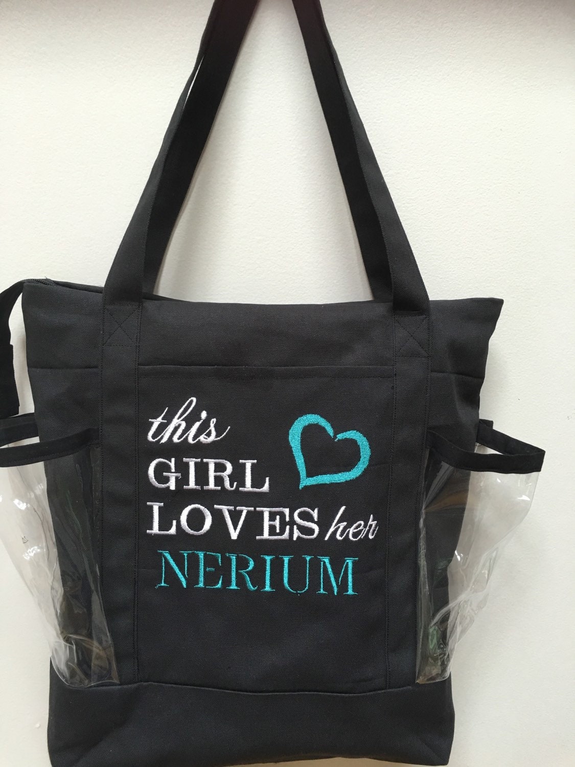 extra large clear tote bag